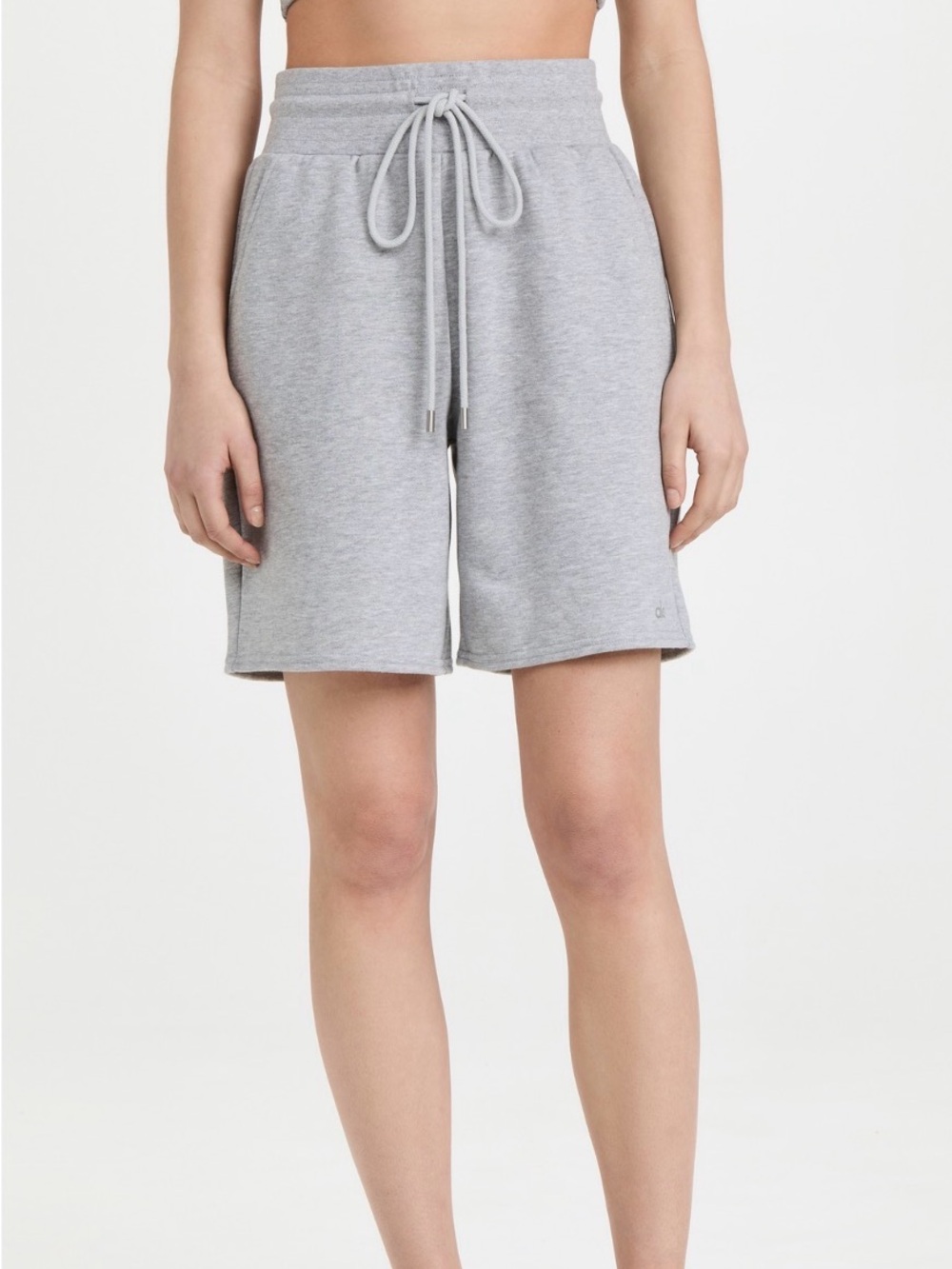 ALO Yoga Women's High Waist Drawstring Sweat Shorts